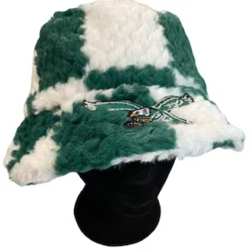 Philadelphia Eagles Fuzzy Bucket Hat